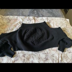 Off the shoulder shirt